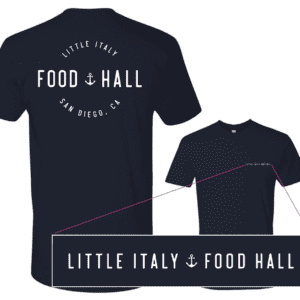 Mock up of Little Italy food hall logo